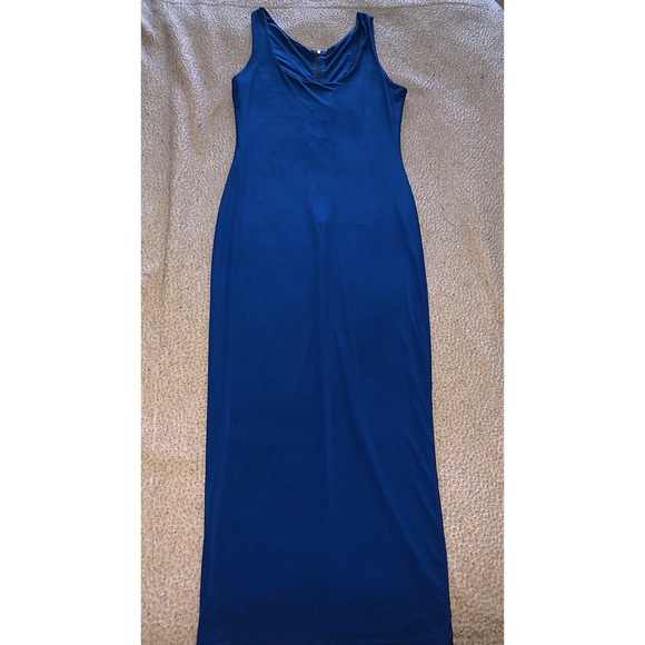 💕😍❤️MAKE AN OFFER! BODYCON TANK DRESS - DARK BLUE😍💕 - Picture 2 of 3